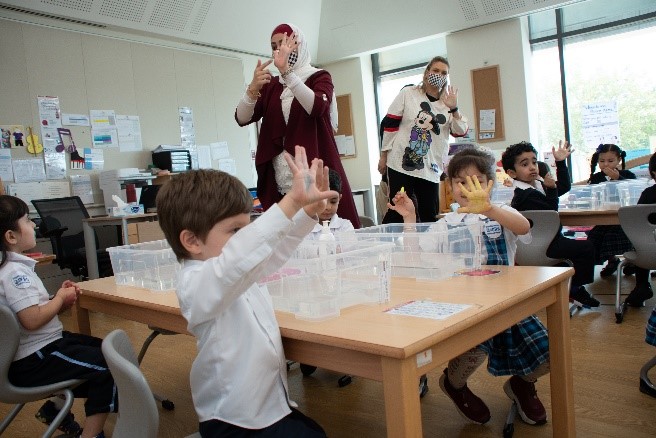 Hand washing workshop